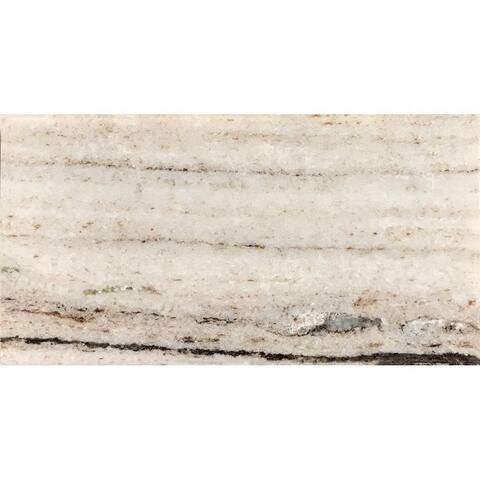 Beige 12-in. x 24-in. Honed Marble Subway Tile (10 Sq ft/case)