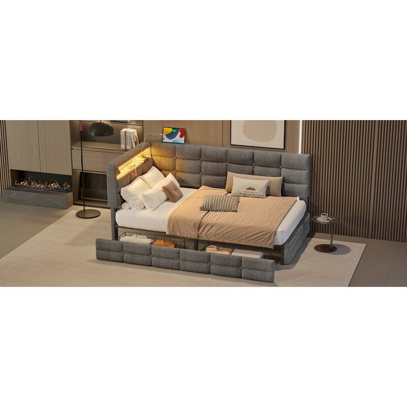 Upholstered Twin Size Daybed