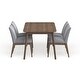 preview thumbnail 37 of 37, Fabrizio Mid-century Modern 5-piece Dining Set by Christopher Knight Home