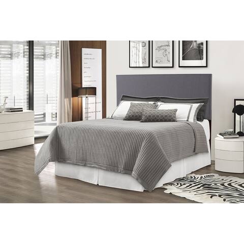 Porch & Den Mississippi Twill Fabric Adjustable Headboard