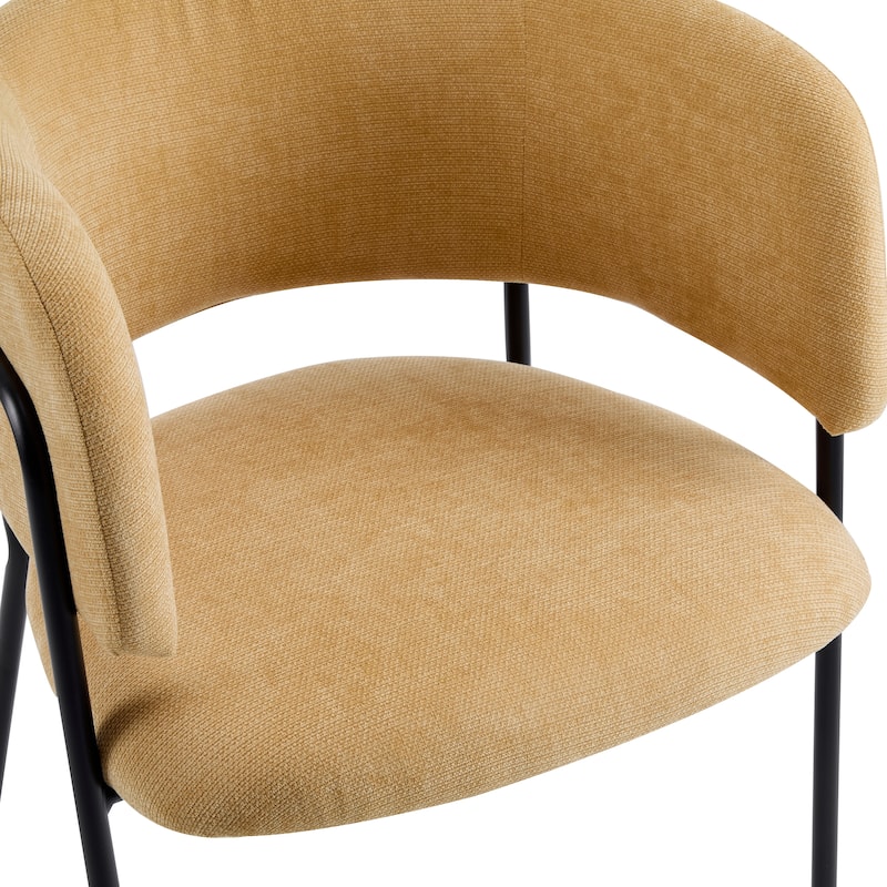 Upholstered Arm Chair Dining Chair Set of 2
