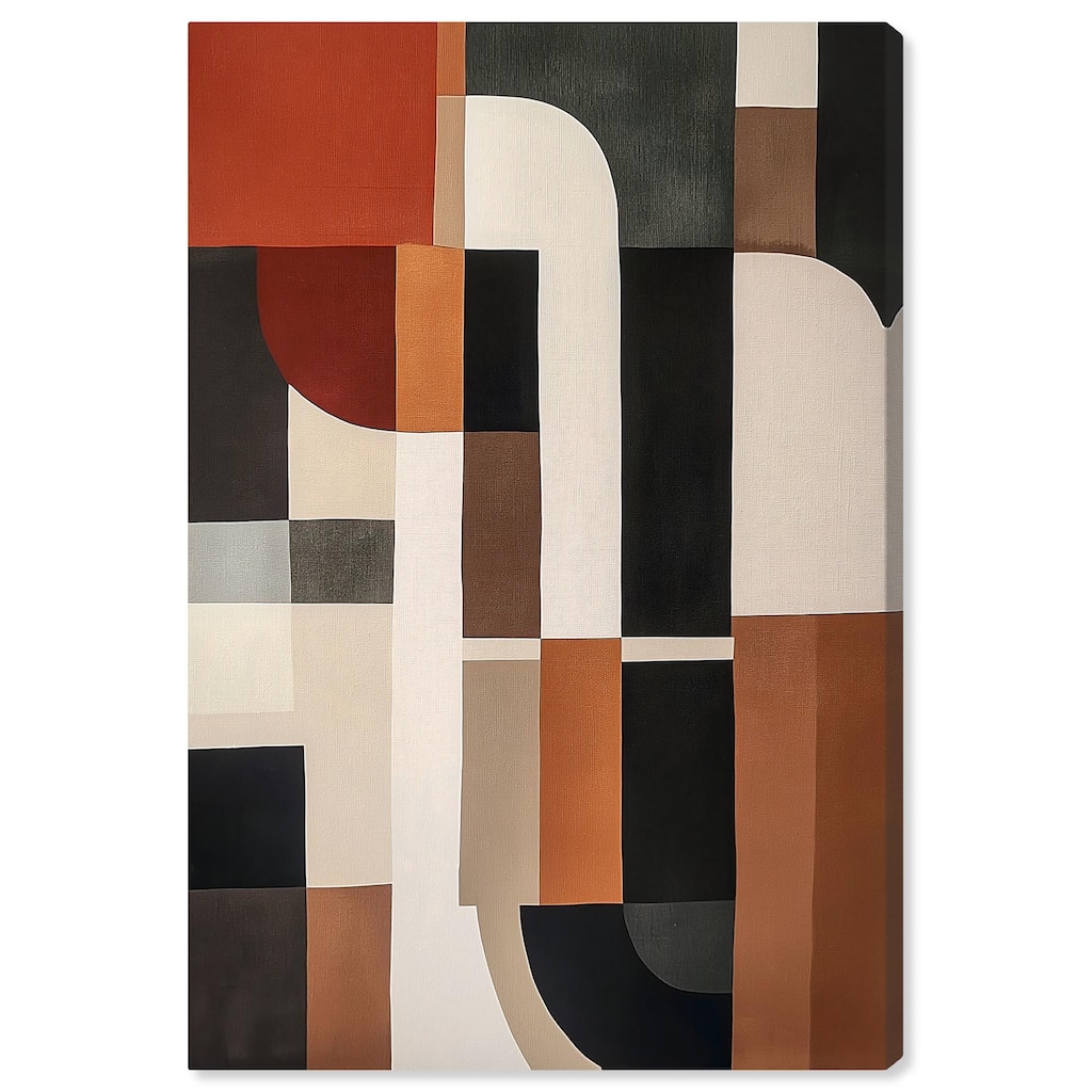 Jahns' Abstraction II Canvas by Art Remedy, Gallery Wrapped