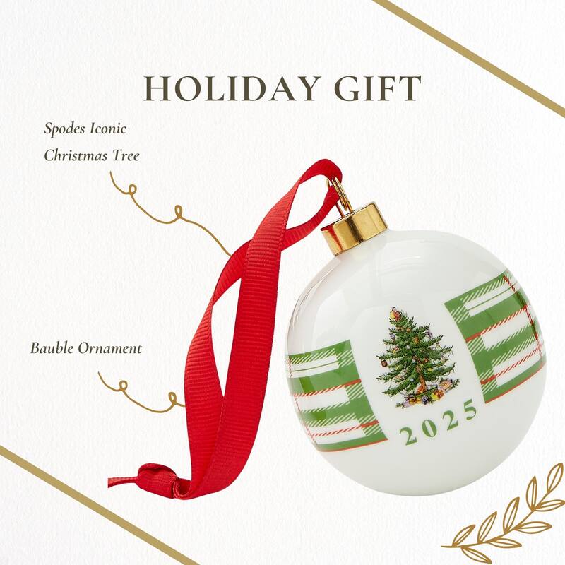 Spode Tree Annual Bauble 2025