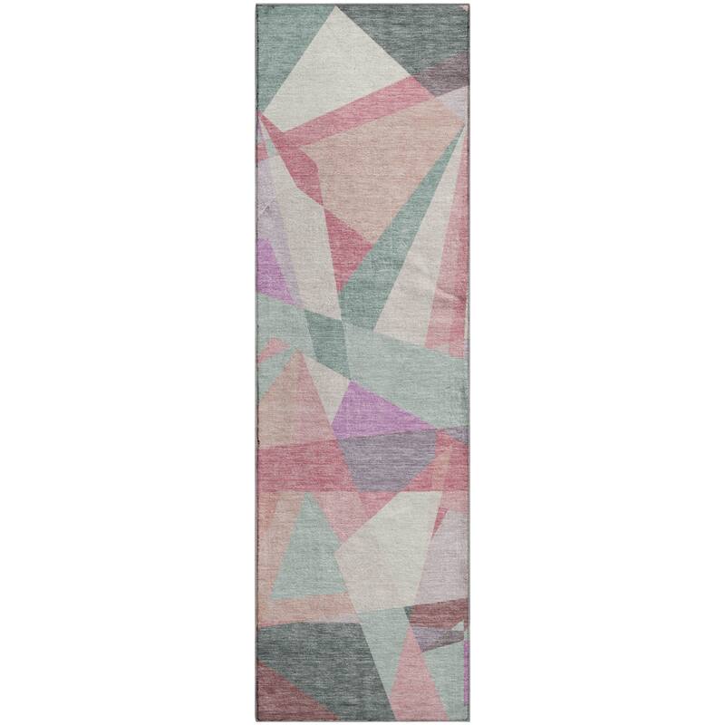 Premium Washable Super Soft Abstract Geo Mayfield Rug