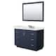 Option Dark Blue, Nickel Trim, White Quartz Top