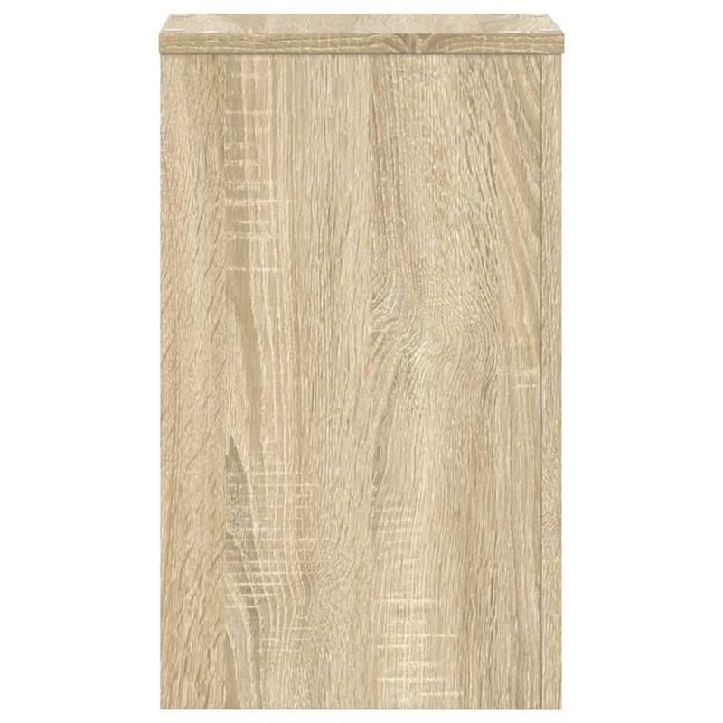 vidaXL Plant Stand Set of 2 Oak Engineered Wood