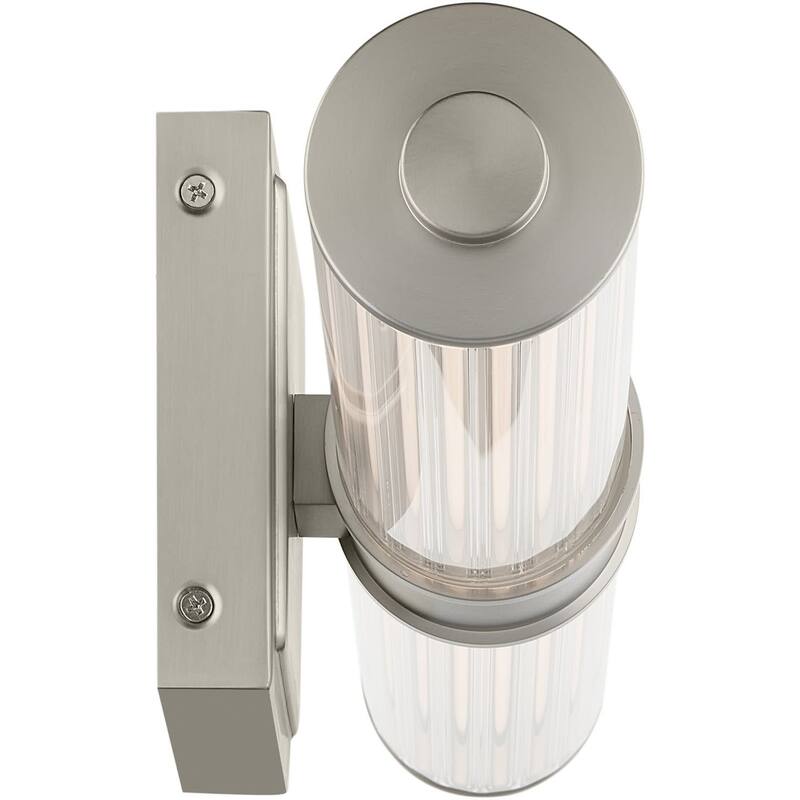 Kichler 55195LED Laurene 2 Light 19" Wide LED Vanity Light with Clear
