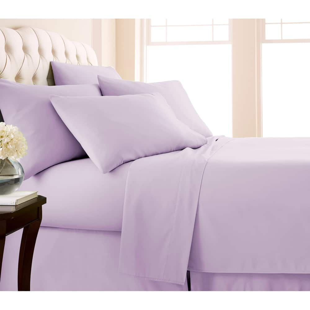 No-slip Ultra-soft Deep Pocket 6-piece Bed Sheet Set