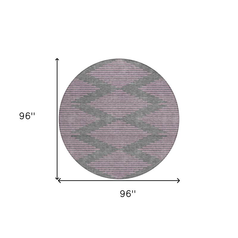 HomeRoots Geometric Transitional Rectangle Outdoor Rug
