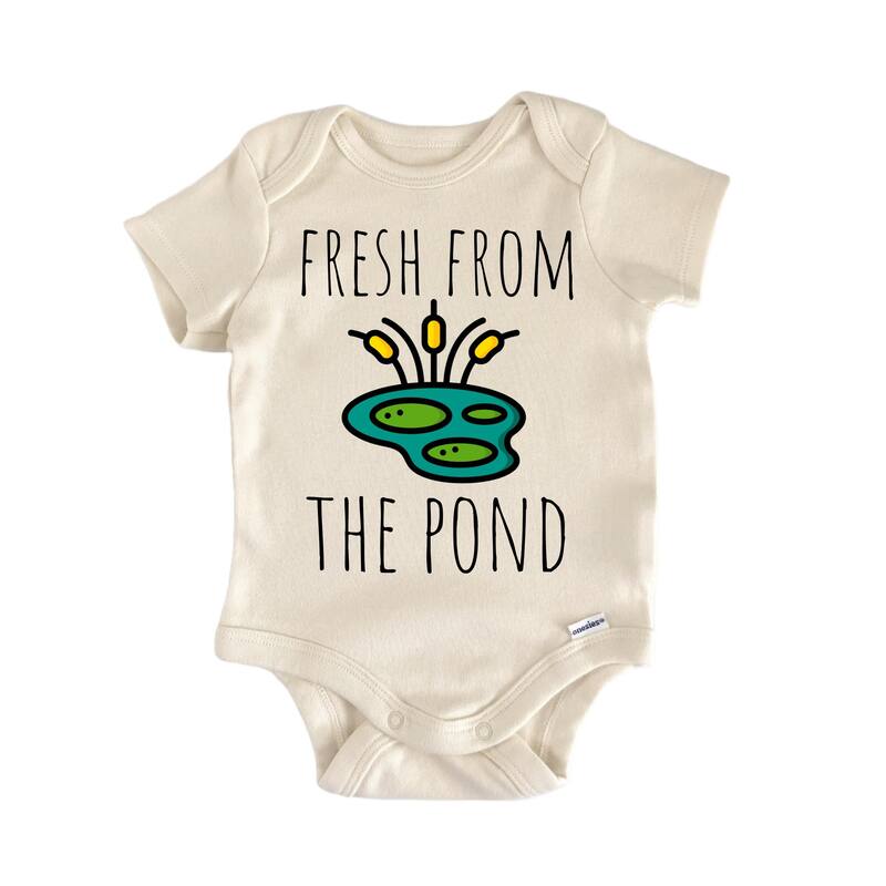 Pond Lake River - Baby Bodysuit - Newborn - Natural