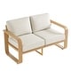 preview thumbnail 24 of 122, Spruce & Spring Outdoor Patio Furniture Set Aluminum Sofa Accent Chair
