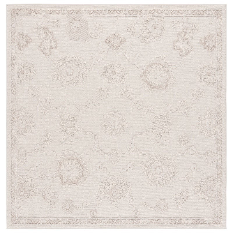 SAFAVIEH Paros Ivie Rug - 6'7" Square - Ivory