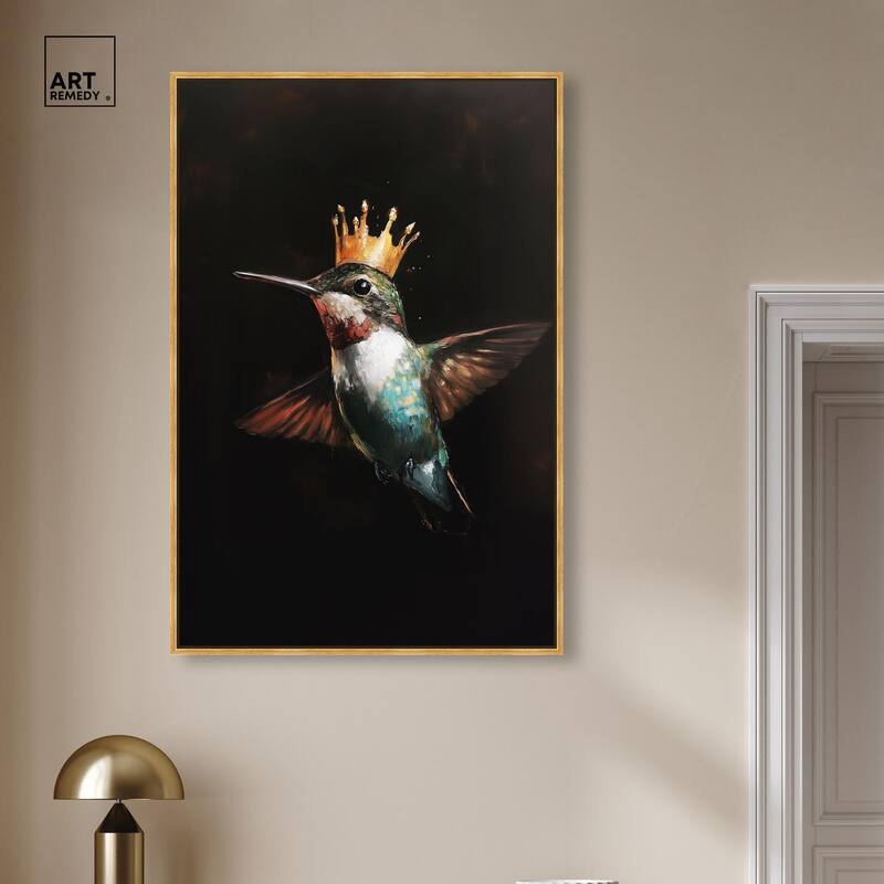 Royal Bird II Canvas by Art Remedy