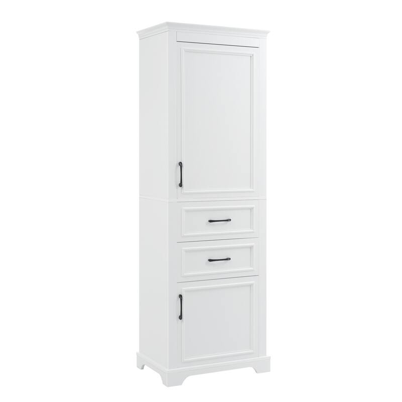 71" Modern Freestanding Bathroom Vanity with Soft-Close Doors, Drawers & Adjustable Shelves