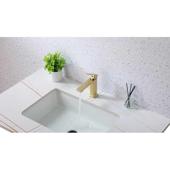 Indigo Home Single Hole Single Handle Bathroom Faucet
