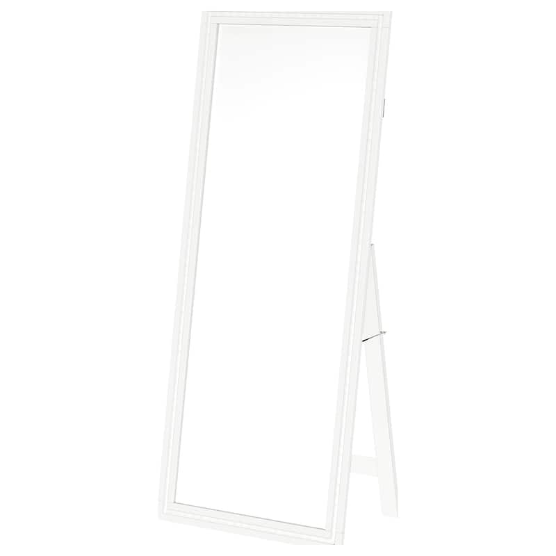 Windrose 28 x 67 Inch Tempered LED Standing Mirror