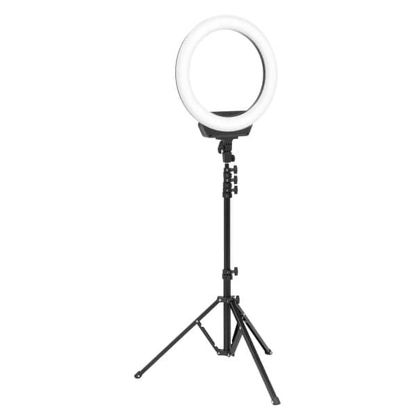 slide 2 of 12, Artograph 16 Inch Ring Light with Tripod Legs, Remote and Carry case - 16 Inch