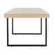 preview thumbnail 37 of 37, SAFAVIEH Cael Modern Industrial Farmhouse Dining Table - 59 in. W x 33 in. D x 30 in. H