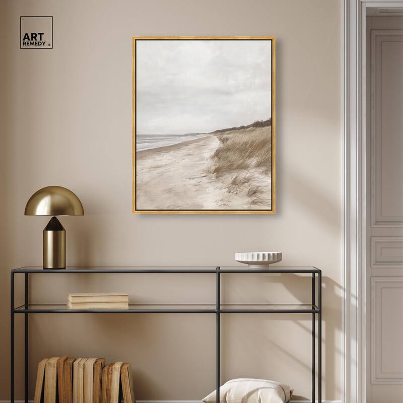 Coastal Calm Canvas by Art Remedy