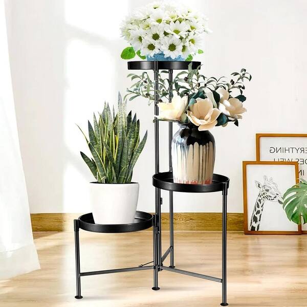 10" Tall Plant Stand Indoor Outdoor Extra High - Bed Bath & Beyond -  39203399