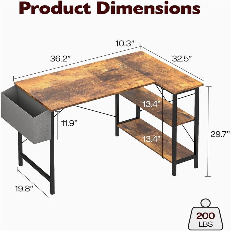 L Shaped Computer Desk