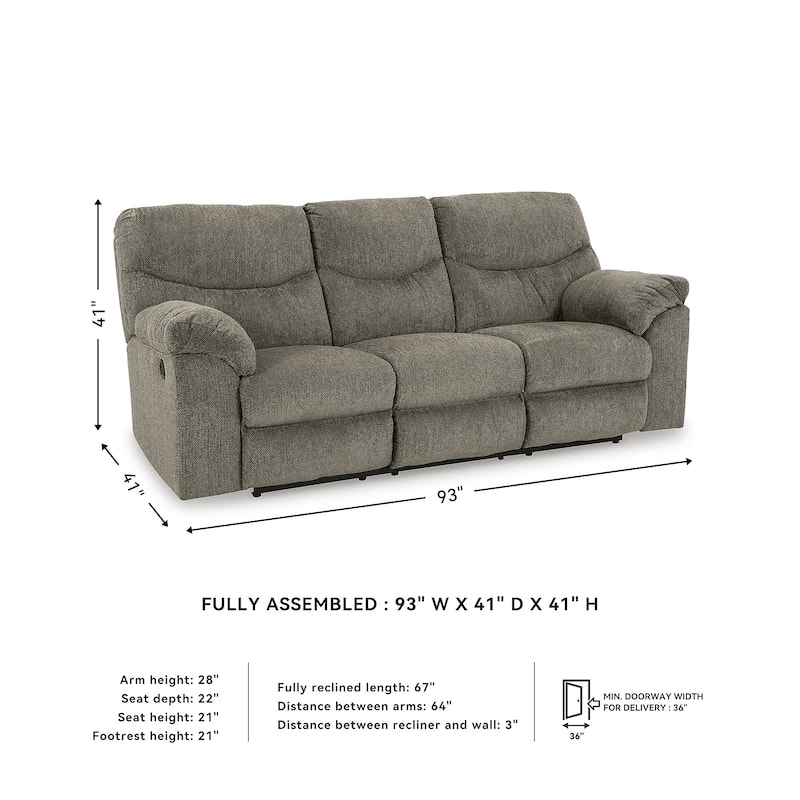 Signature Design by Ashley Alphons Reclining Sofa