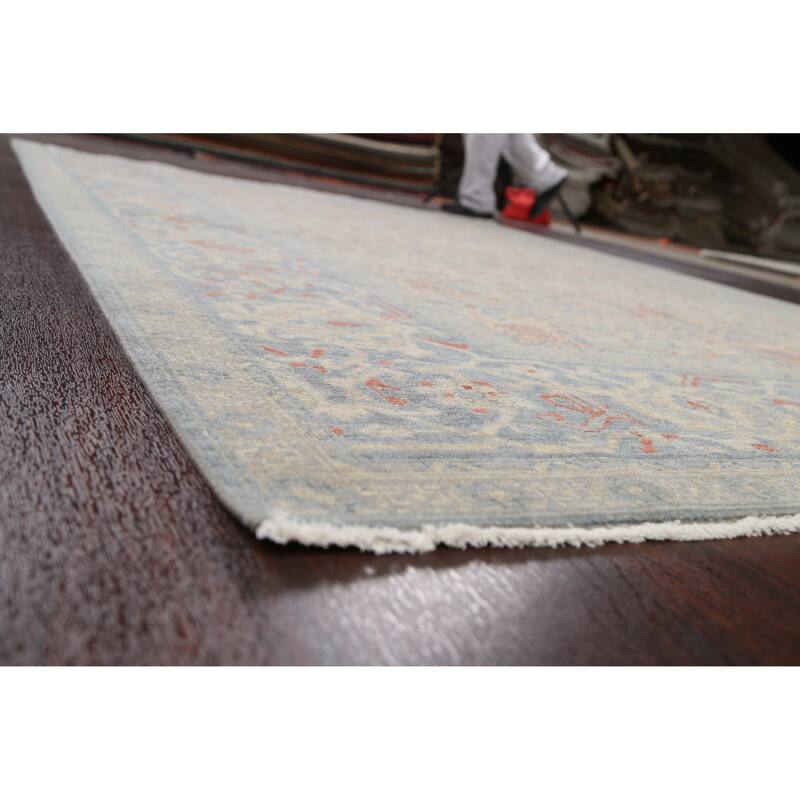 Geometric Traditional Ziegler Turkish Wool Area Rug Decorative Carpet - 6'7" x 9'10"
