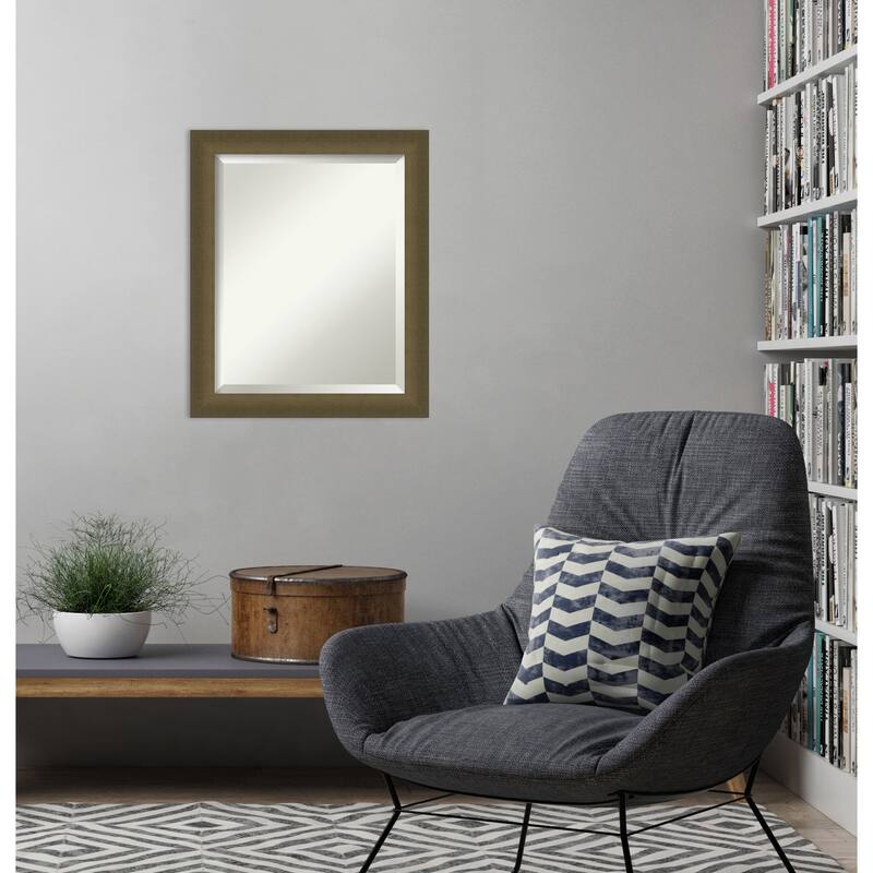 Blaine Narrow Beveled Framed Wall Mirror