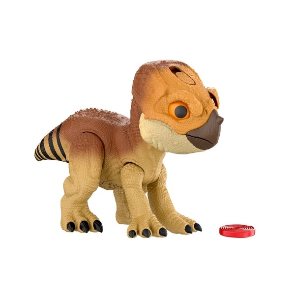 slide 2 of 5, Jurassic World Primal Protector Aquilops Dolores Dinosaur Toy