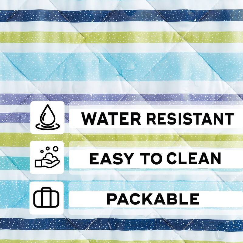 SCOUT Bluehemian Rhapsody 60x72 Water Resistant Outdoor Blanket