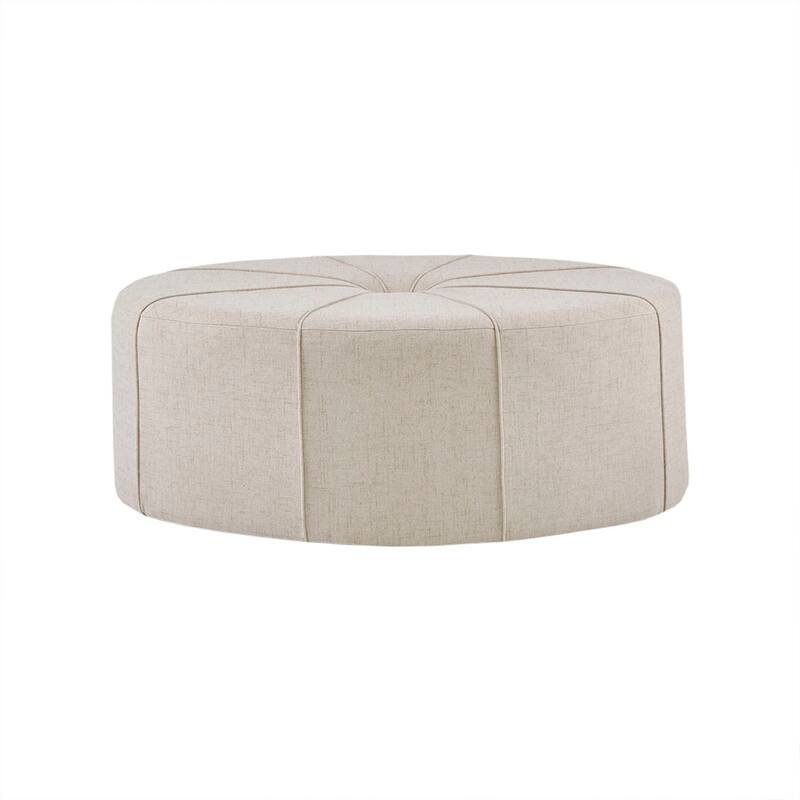 48" Ottoman Comfortable choice, multiple functions, classic design, and cozy corners - Cream
