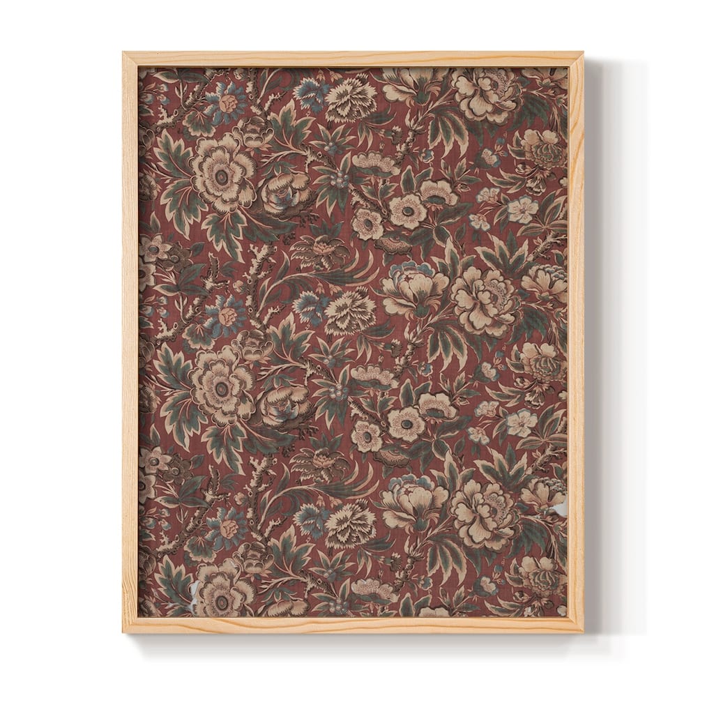 Vintage Abstract Print LXXVI -Framed Print