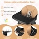 preview thumbnail 11 of 16, Costway 9-in-1 Kids Table & Chair Set with Solid Wood Legs, Removable