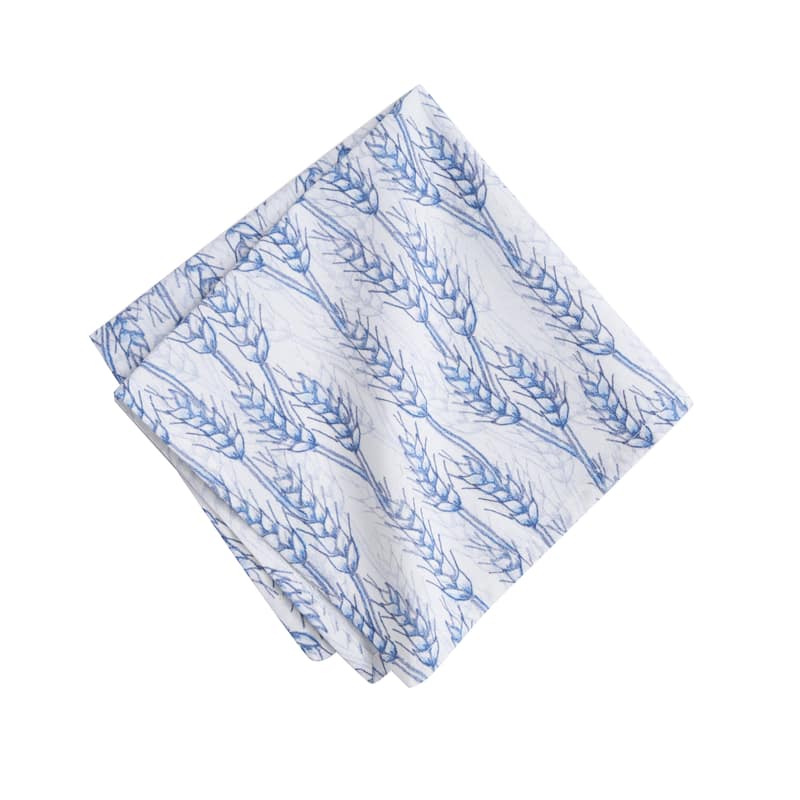 Blue Harvest Wheat Napkin S/6