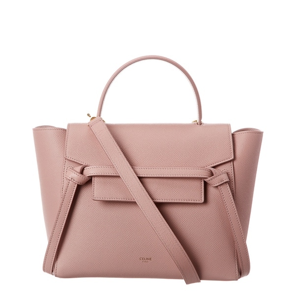 celine leather tote bag