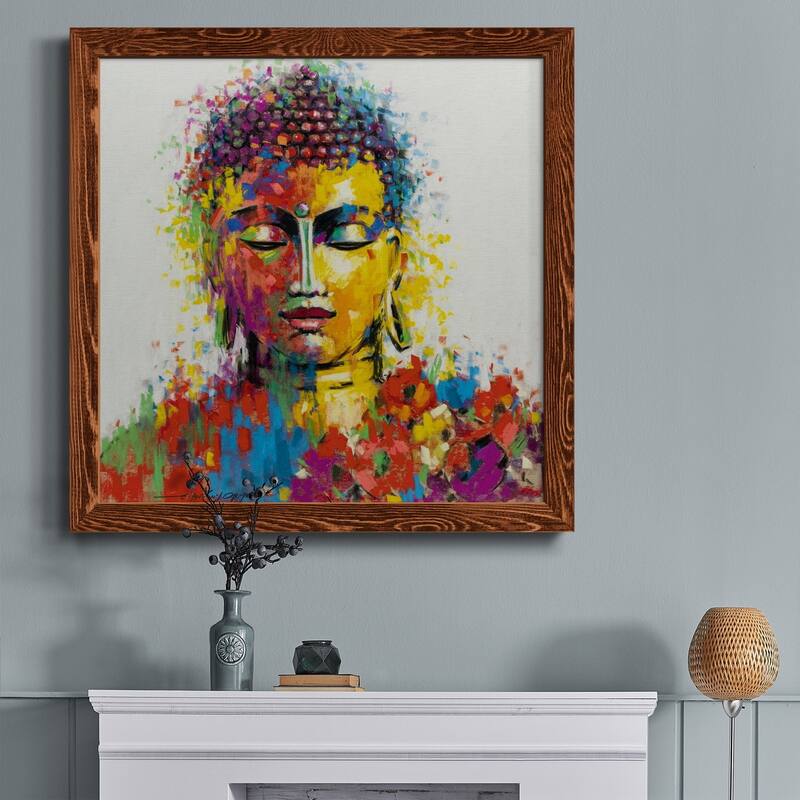 Buddha-Premium Framed Canvas - Ready to Hang