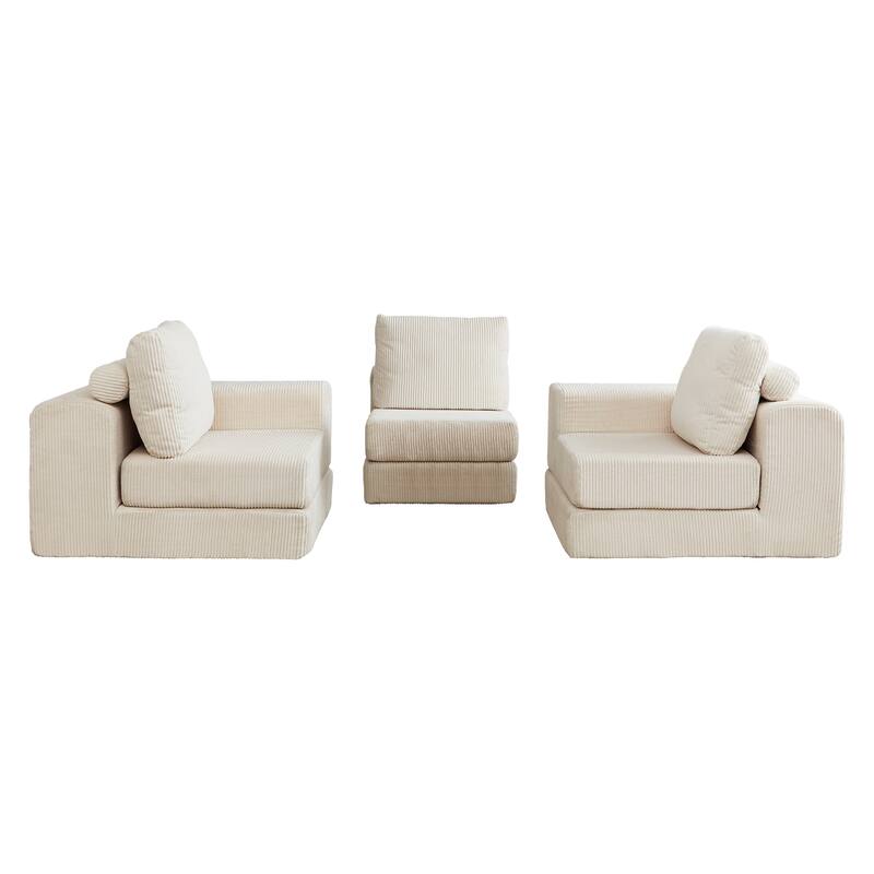 Luxury Sleeper Sofa Bed with Soft Cushion - Ultimate Comfort for Your Home