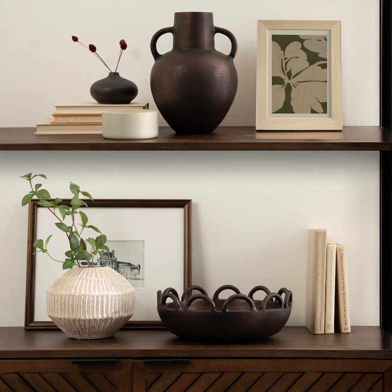 Kate and Laurel Lusila Decorative Metal Vase