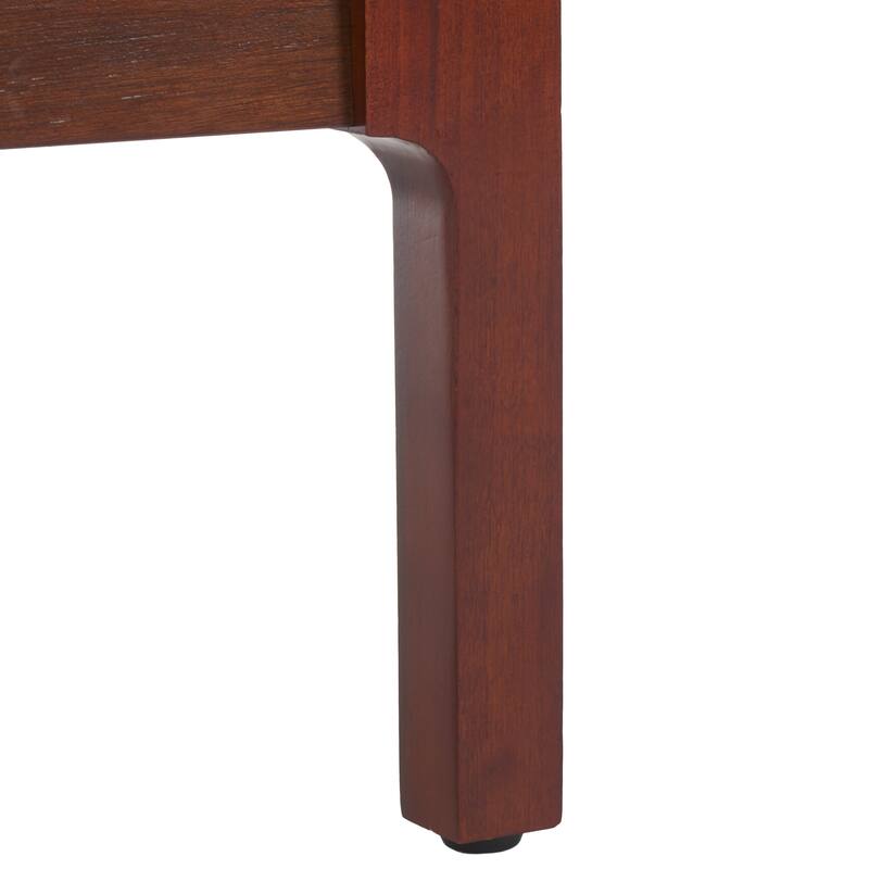 SEI Furniture Clairville Curio Bookcase Display Shelf - 16"W x 16"D x 70"H