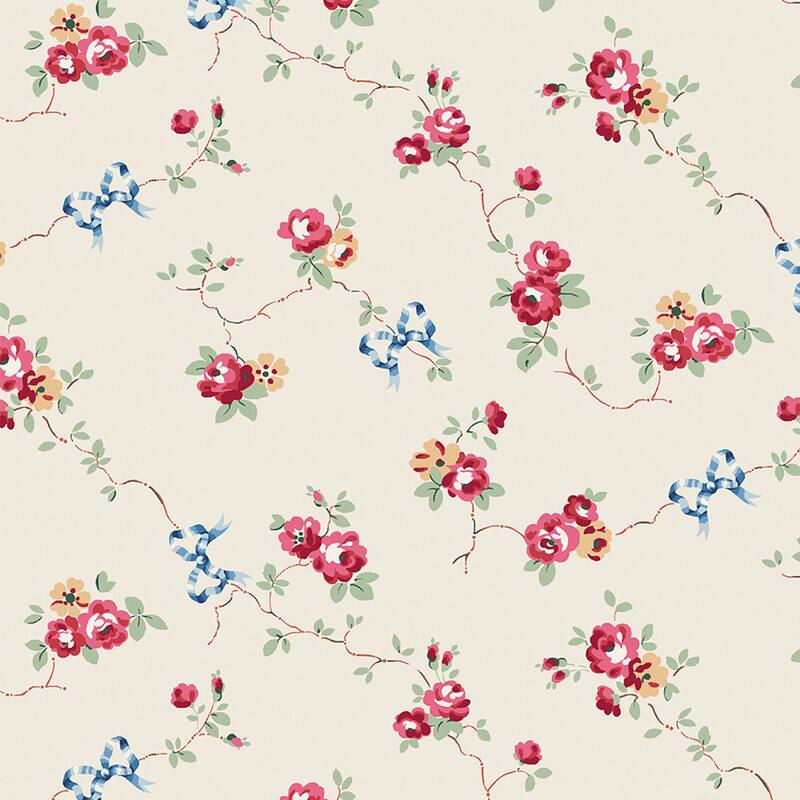Cath Kidston Rose & Bows Cream
