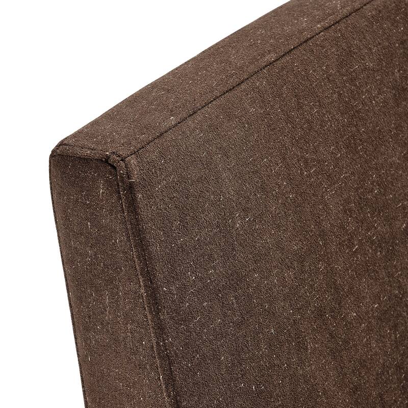 Tessera Upholstered Linen-Blend Slipcovered Dining Chair