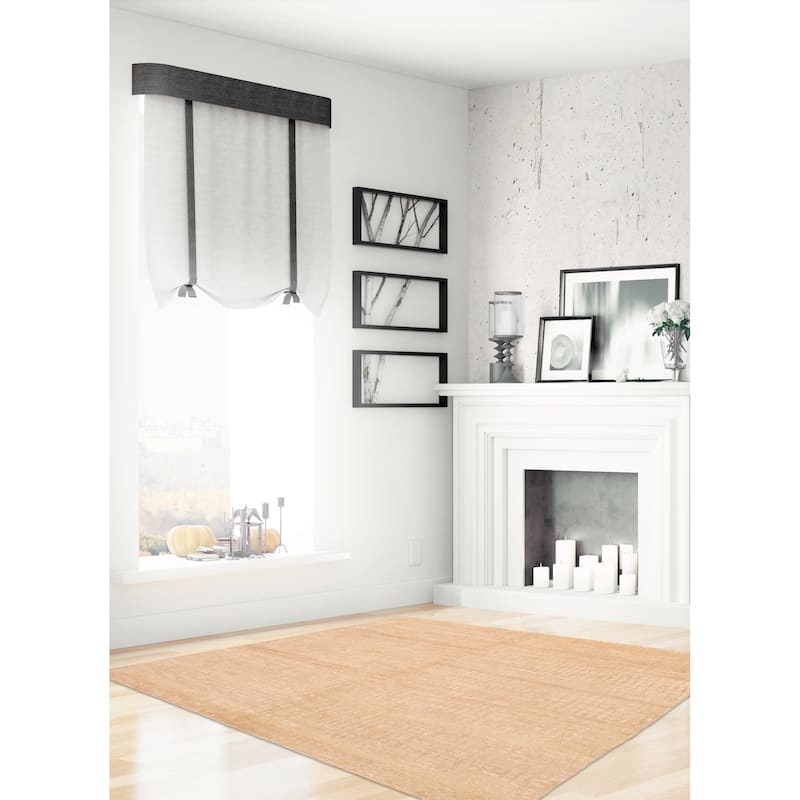 ECARPETGALLERY Hand-knotted Tangier Beige Wool Rug - 8'1 x 9'10