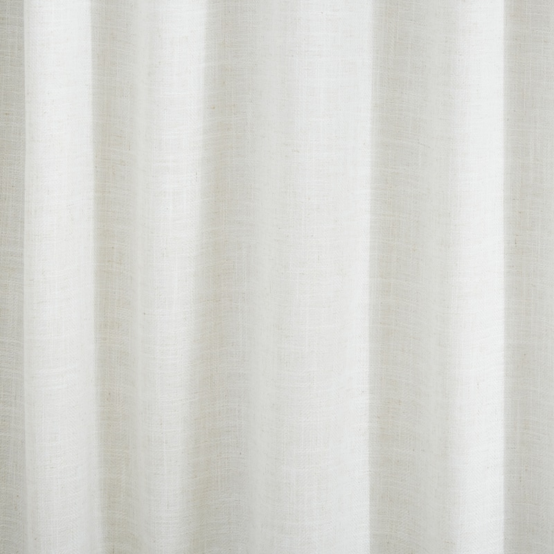 Lauren Ralph Lauren Herringbone 100% Blackout Back Tab/Rod Pocket Single Curtain Panel