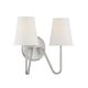preview thumbnail 8 of 10, Meridian M90055 2 Light 11" Tall Wall Sconce