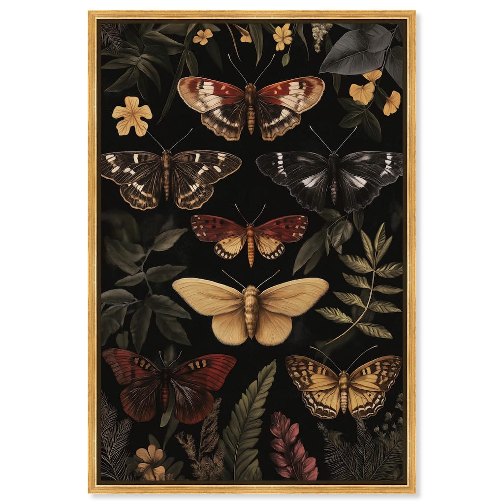 Winged Visitors III Canvas by Art Remedy