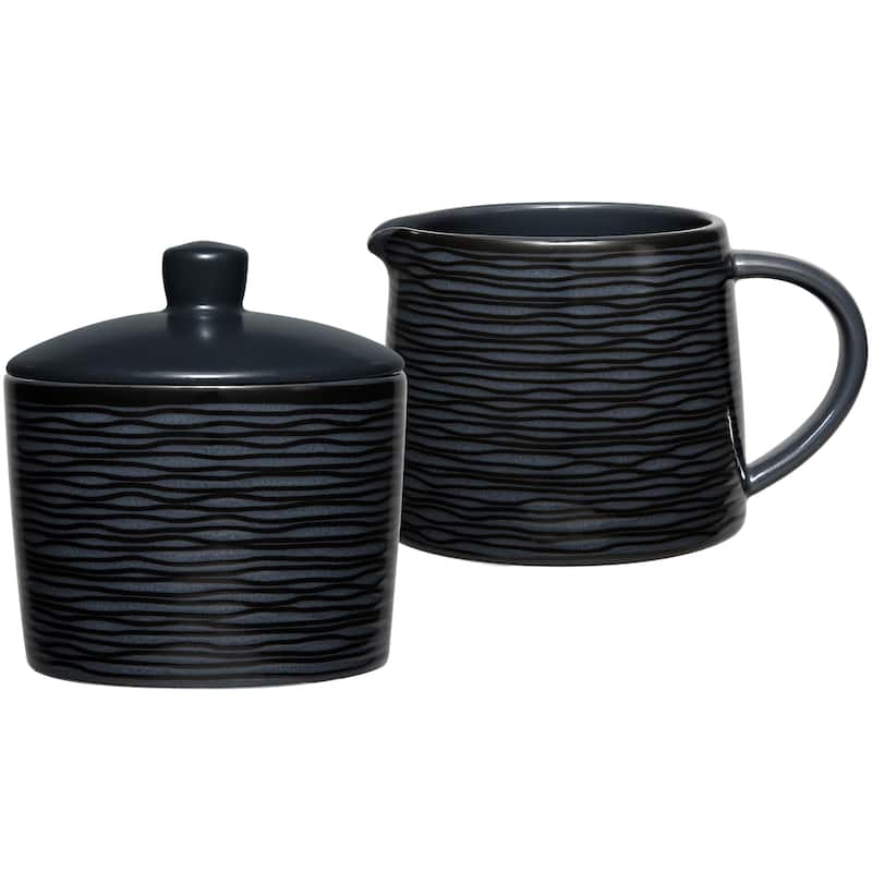 Noritake Colorscapes Swirl Sugar & Creamer Set