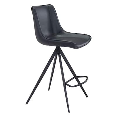 Bison Ridge Counter Chair (Set of 2) Black - N/A