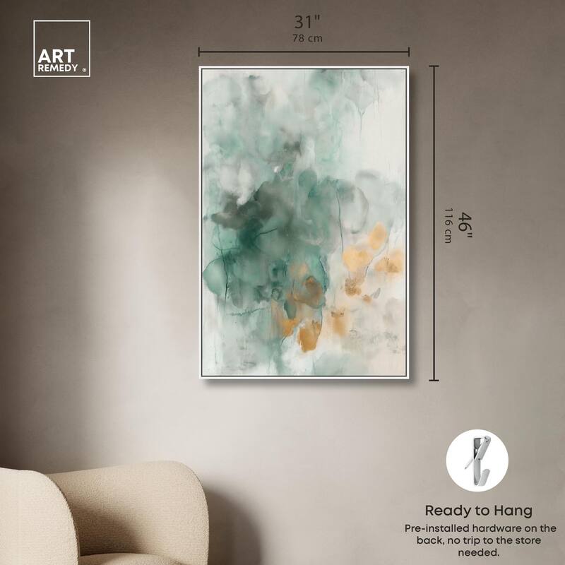 Verdant Vapors III Canvas by Art Remedy