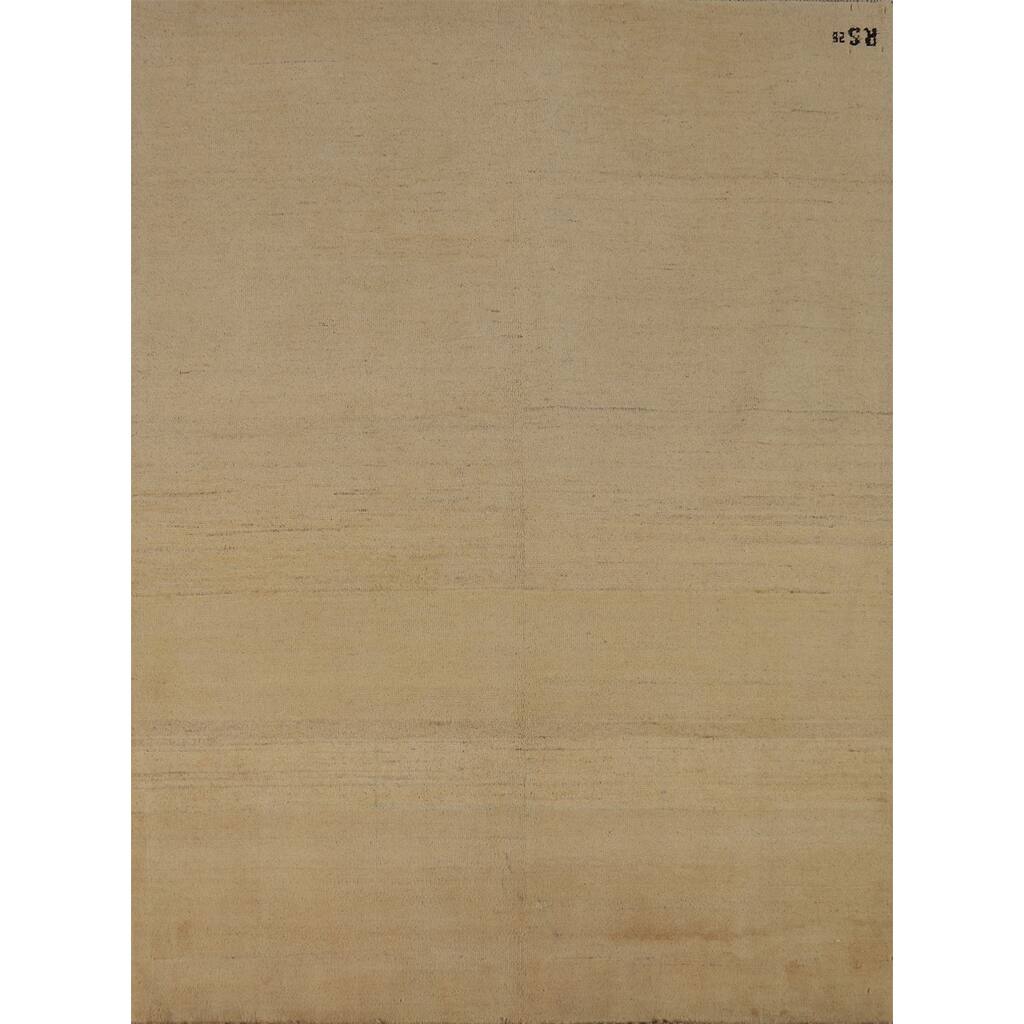 Gabbeh Modern Oriental Rug Handmade Wool Carpet - 5'0"x 6'4"