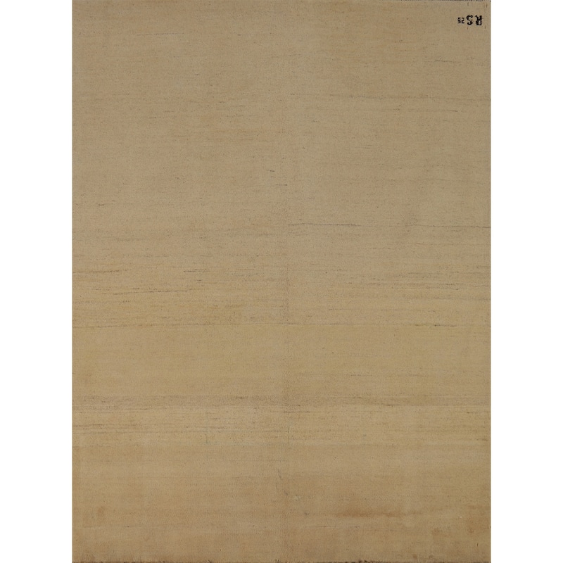 Gabbeh Modern Oriental Rug Handmade Wool Carpet - 5'0"x 6'4"